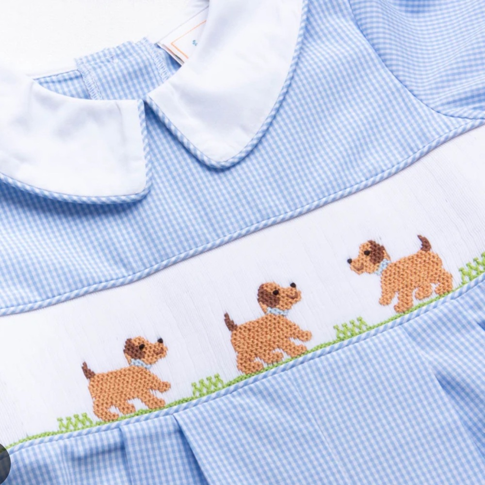 Blue dog bubble (size 12M)